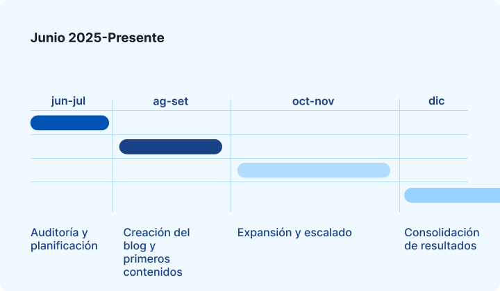 Cronograma de Efis