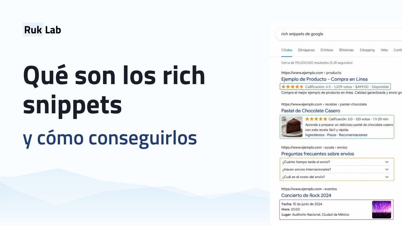 Qué son los rich snippets y cómo conseguirlos